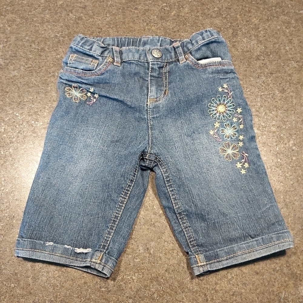 FLOWER Jean Shorts